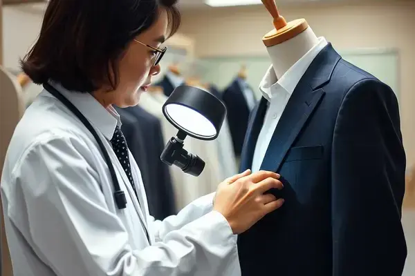 職人による検品作業