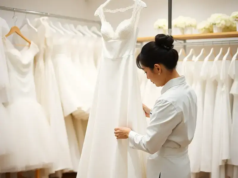 婚礼衣装クリーニング